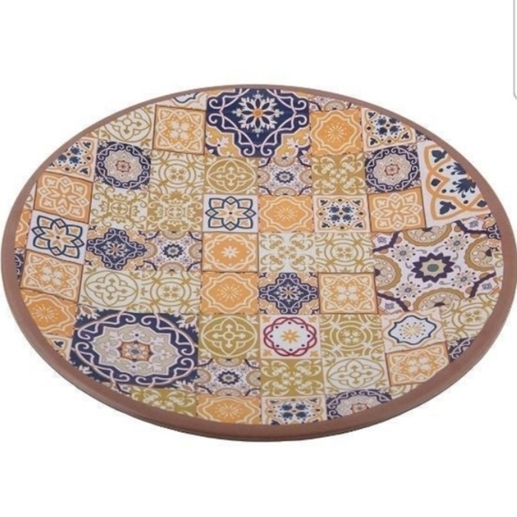 Moroccan Dinner Plates - Set of 6 - Picture 3 of 7
